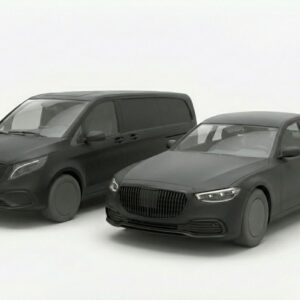 Two Business Vans and a Limo